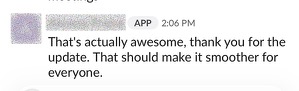 That’s actually awesome, thank you for the update. That should make it smoother for everyone.